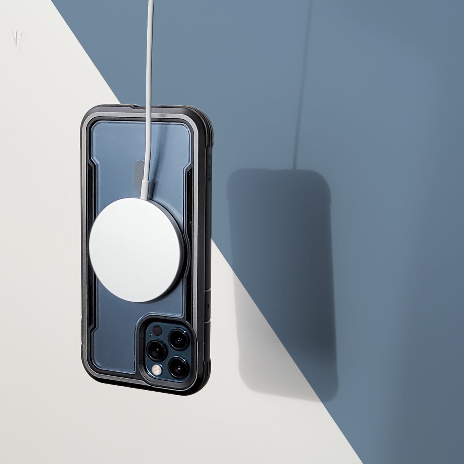 Raptic X-Doria Secure Case til iPhone 14 Pro Max med MagSafe pansret cover sort