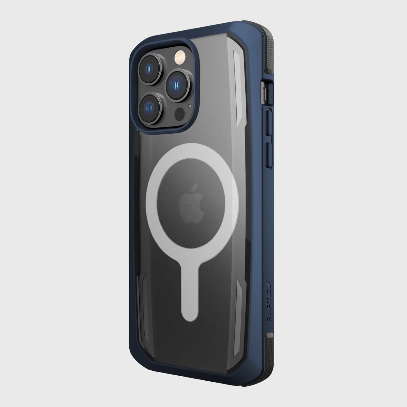 Raptic X-Doria Secure Case til iPhone 14 Pro Max med MagSafe pansret cover blå