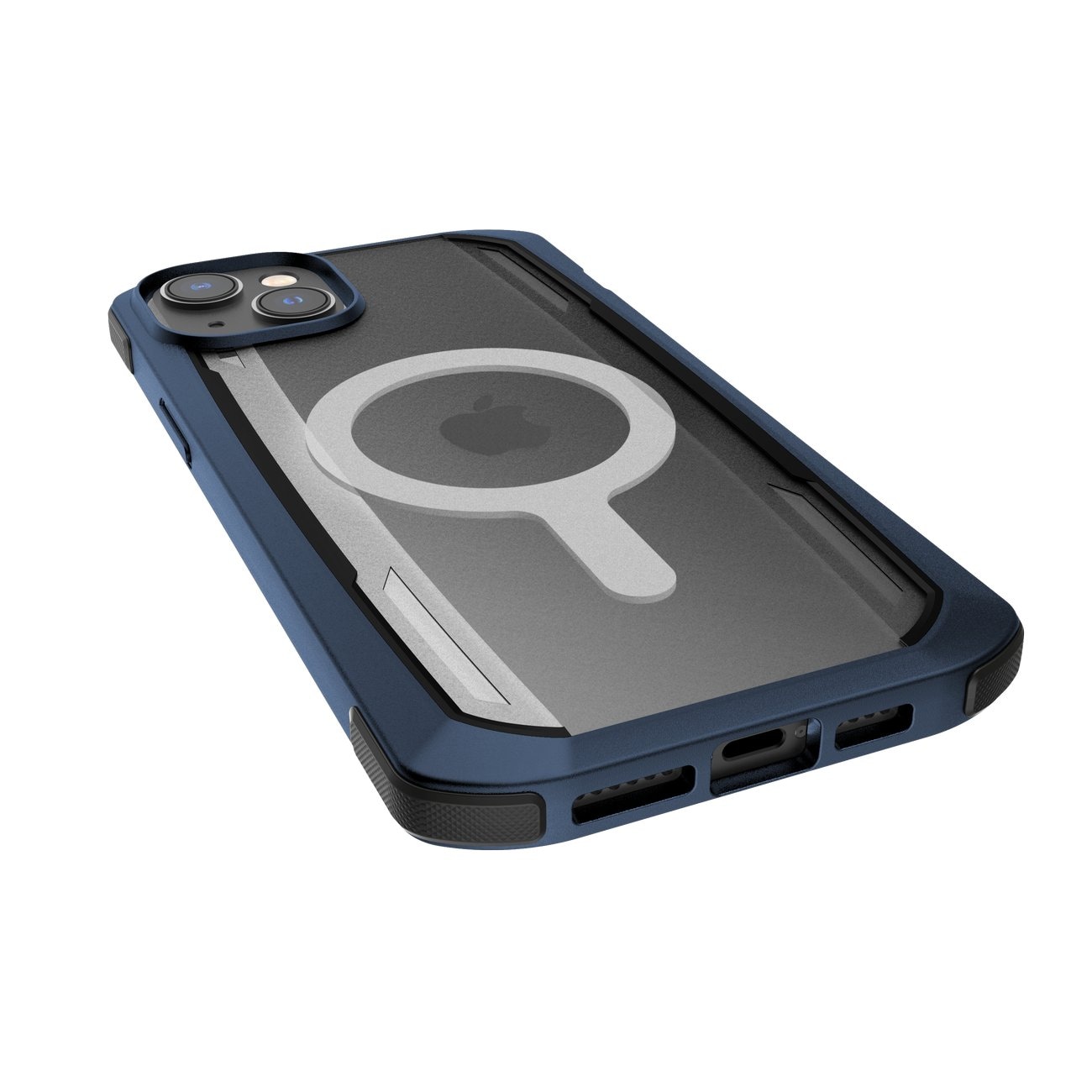 Raptic X-Doria Secure Case til iPhone 14 Pro Max med MagSafe pansret cover blå