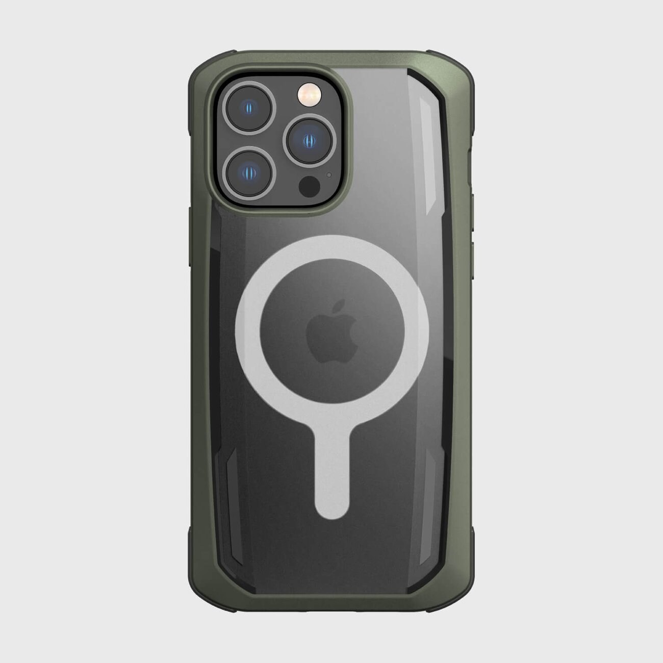 Raptic X-Doria Secure Case til iPhone 14 Pro Max med MagSafe pansret cover grøn