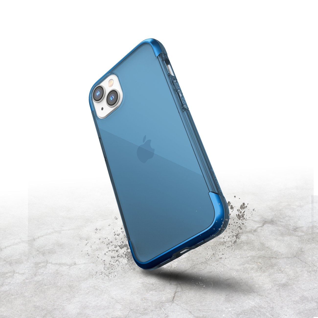 Raptic X-Doria Air Case iPhone 14 pansret cover blå