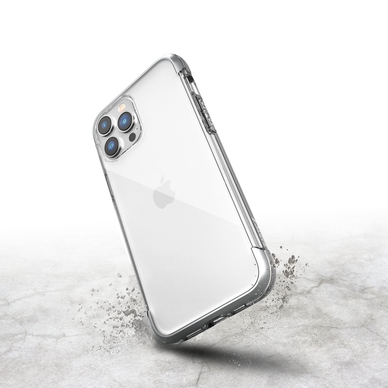 Raptic X-Doria Air Case til iPhone 14 Pro pansret cover sølv