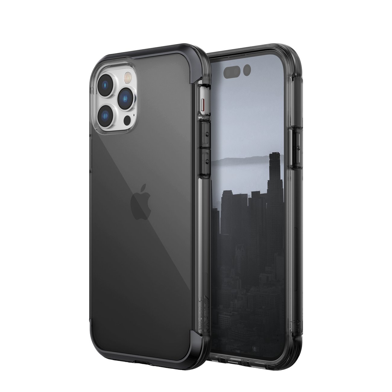 Raptic X-Doria Air Case til iPhone 14 Pro Max pansret cover sort