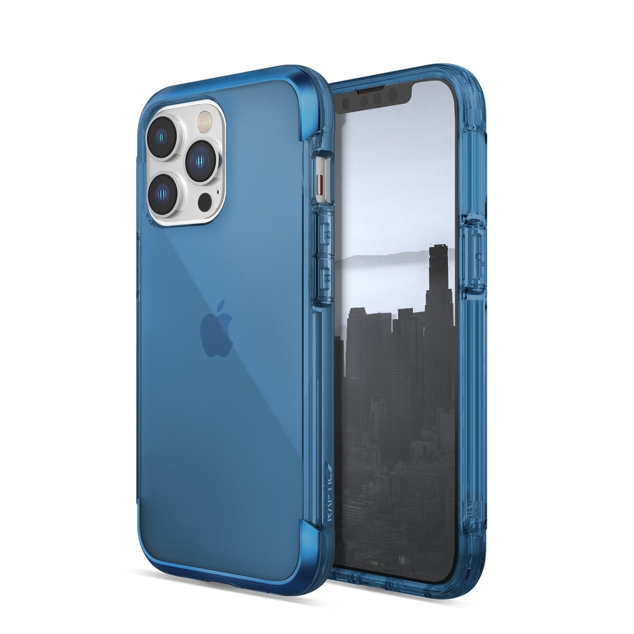 Raptic X-Doria Air Case til iPhone 14 Pro Max pansret cover blå