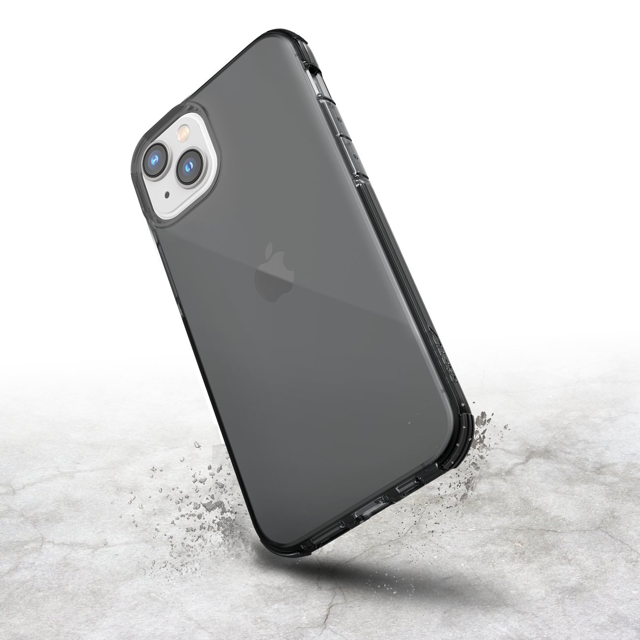 Raptic X-Doria Clear Case iPhone 14 panserdæksel grå