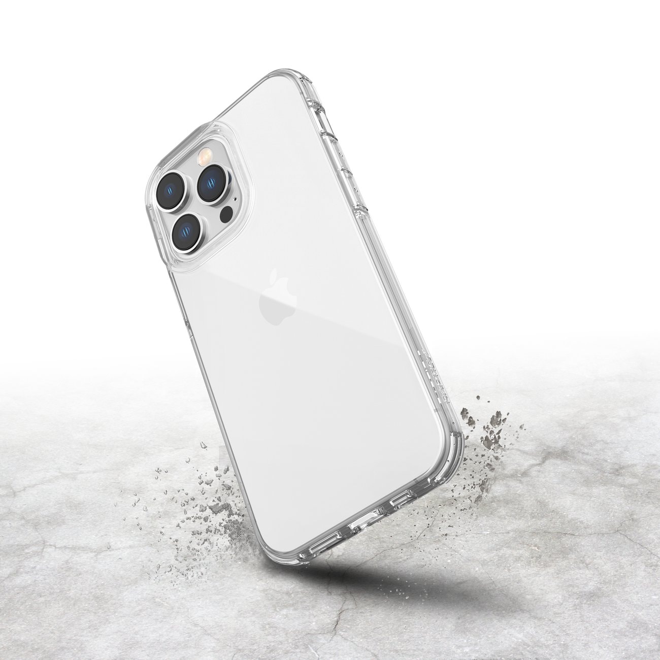 Raptic X-Doria Clear Case iPhone 14 Pro pansret klart cover