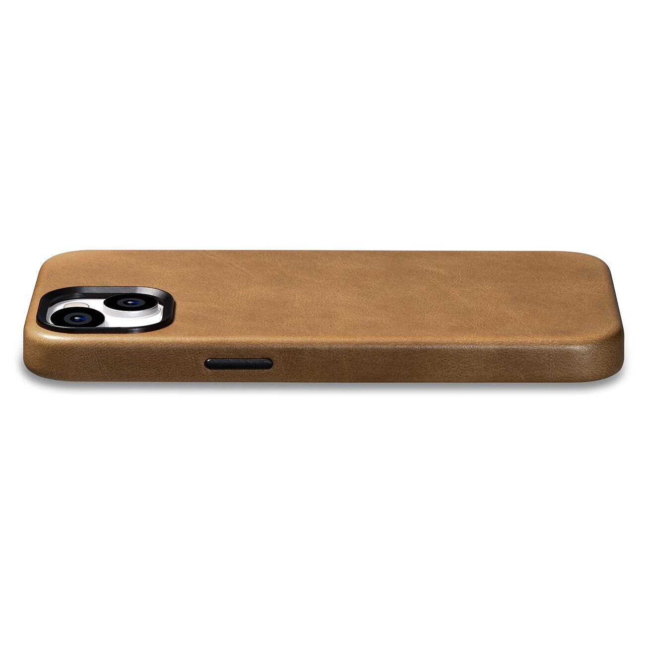 iCarer Premium læderetui til iPhone 14 Plus med MagSafe - Magnetisk, Brun (WMI14220703-TN)