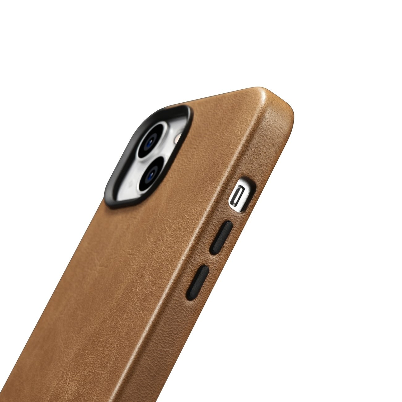 iCarer Premium læderetui til iPhone 14 Plus med MagSafe - Magnetisk, Brun (WMI14220703-TN)