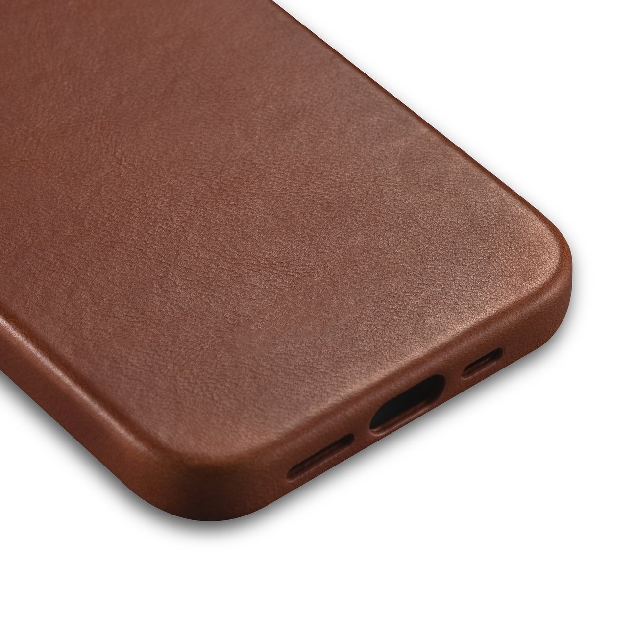 iCarer Oil Wax Premium læderetui iPhone 14 Plus Magnetisk MagSafe Brun (WMI14220703-RB)