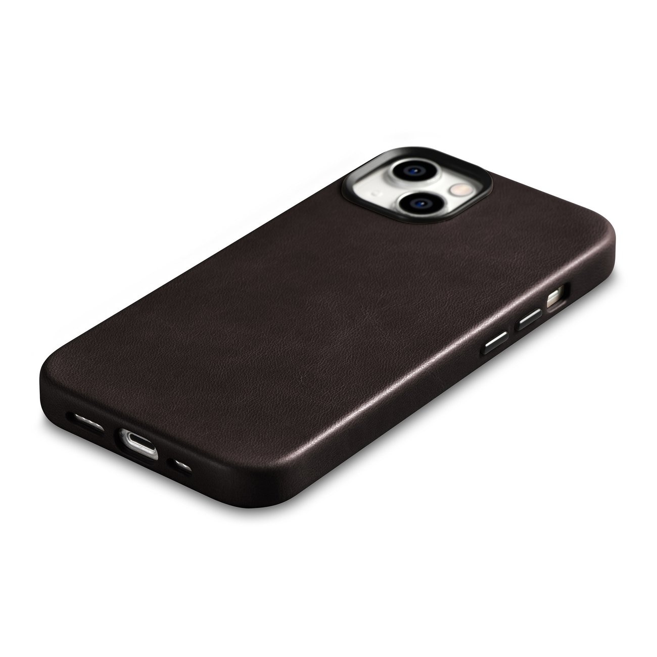 iCarer Premium Oil Wax læderetui til iPhone 14 Plus Magnetisk med MagSafe Brun (WMI14220703-BN)