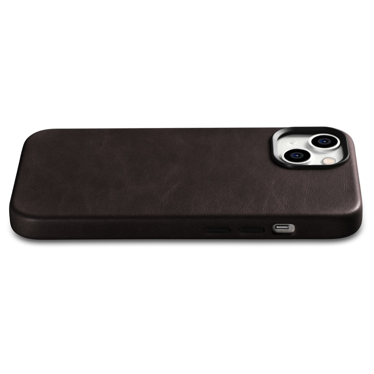 iCarer Premium Oil Wax læderetui til iPhone 14 Plus Magnetisk med MagSafe Brun (WMI14220703-BN)