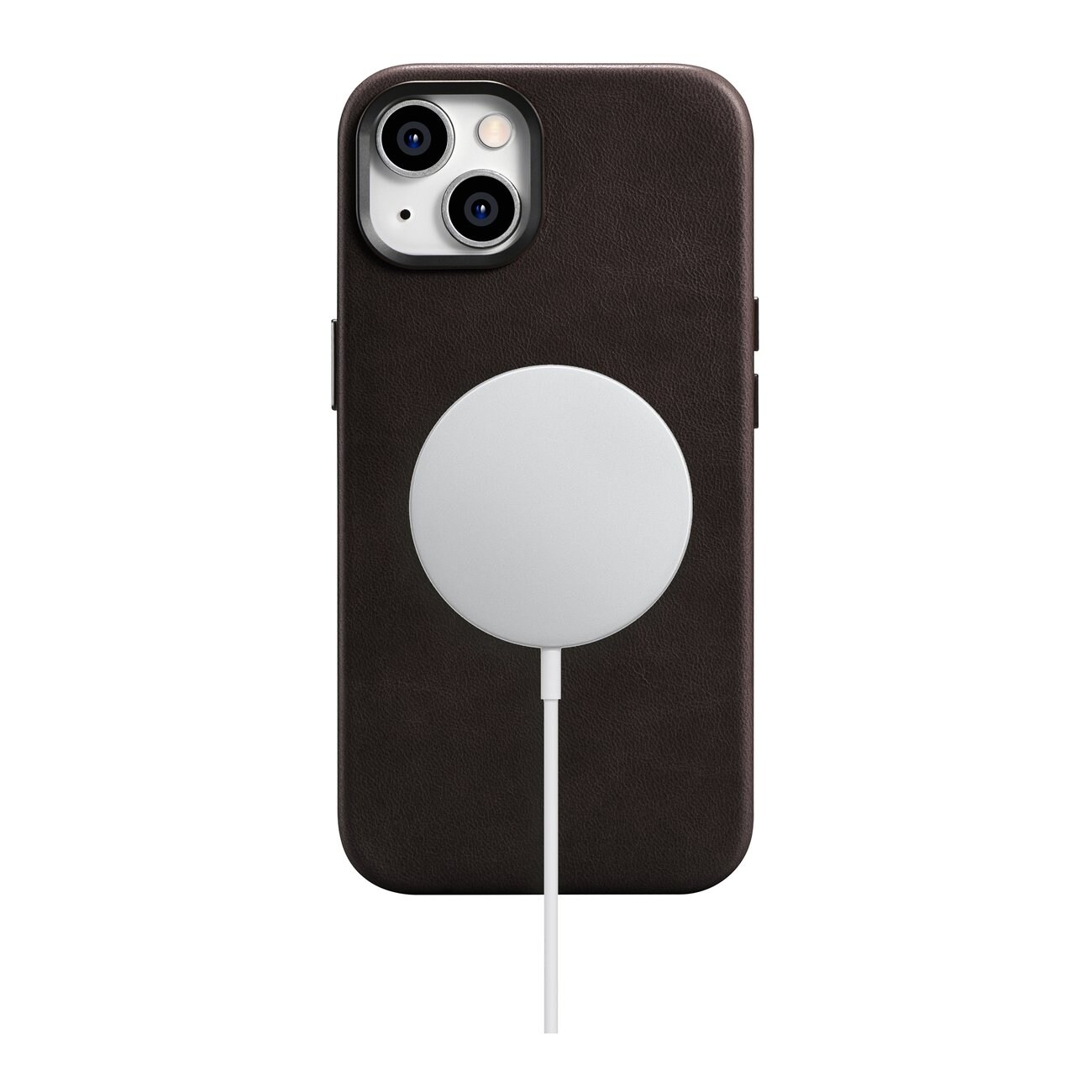 iCarer Premium Oil Wax læderetui til iPhone 14 Plus Magnetisk med MagSafe Brun (WMI14220703-BN)