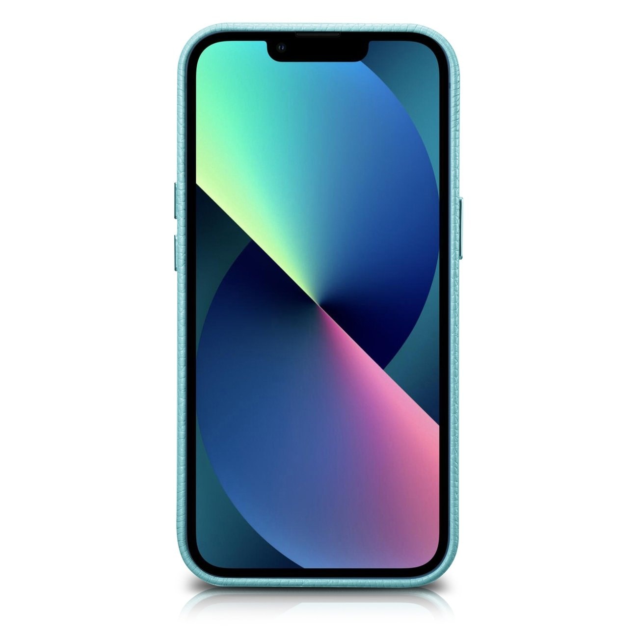 iCarer Litchi Premium magnetisk læderetui til iPhone 14 Plus med MagSafe - Green (WMI14220711-GN)