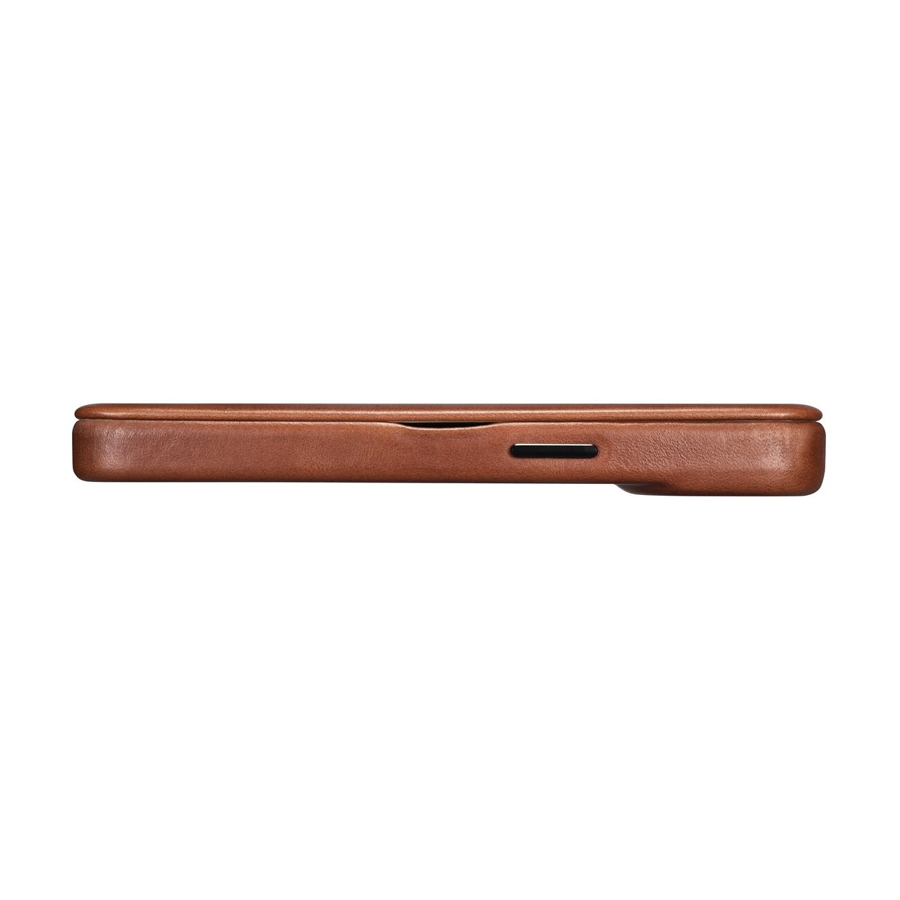 iCarer CE Oil Wax Leather Folio Case iPhone 14 Plus MagSafe Flip Etui Brown (AKI14220707-BN)