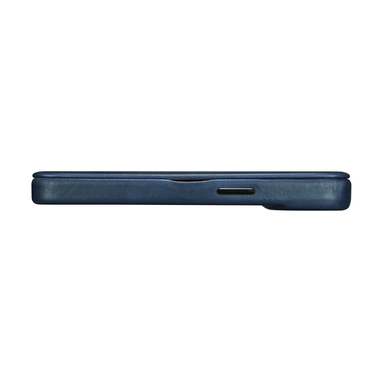 iCarer CE Oil Wax Leather Folio Case iPhone 14 Plus MagSafe Flip Etui Blue (AKI14220707-BU)