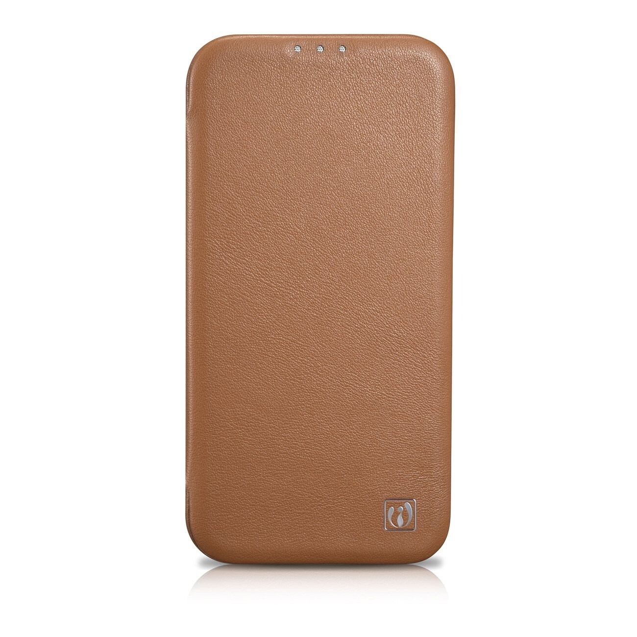 iCarer CE Premium Leather Folio Case for iPhone 14 Plus MagSafe Brown (WMI14220715-BN)