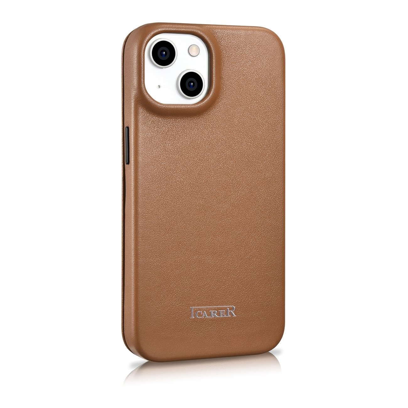 iCarer CE Premium Leather Folio Case for iPhone 14 Plus MagSafe Brown (WMI14220715-BN)