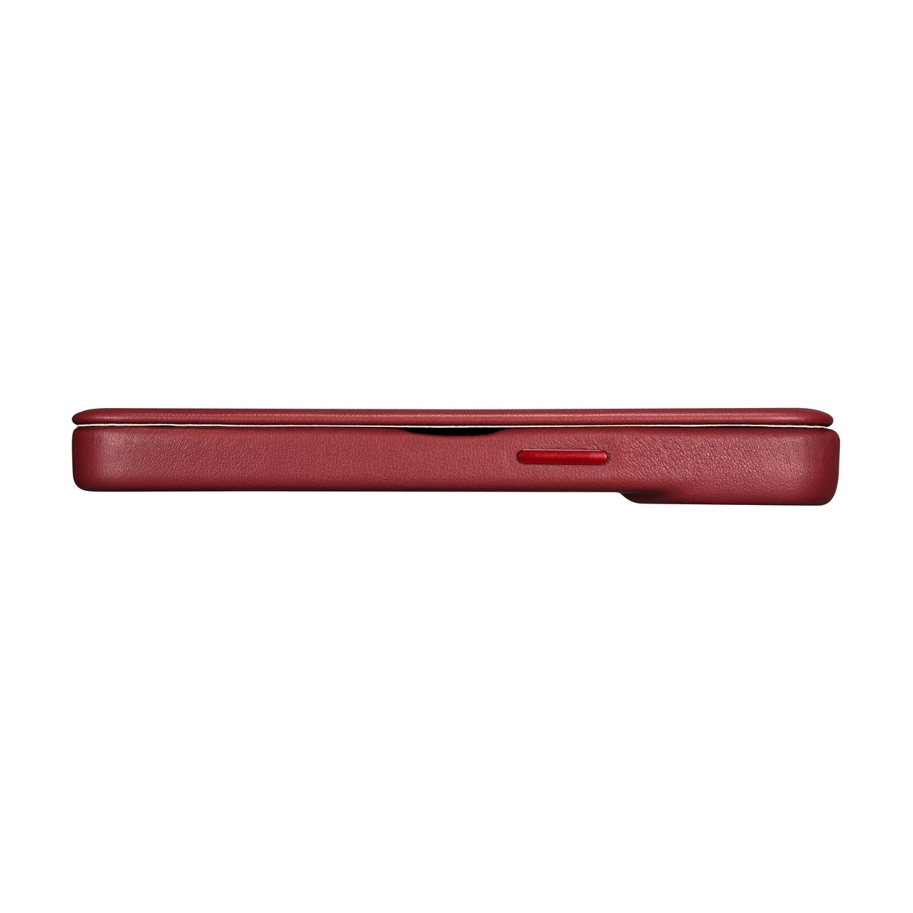 iCarer CE Premium Leather Folio Case for iPhone 14 Plus Magnetic Flip MagSafe Red (WMI14220715-RD)