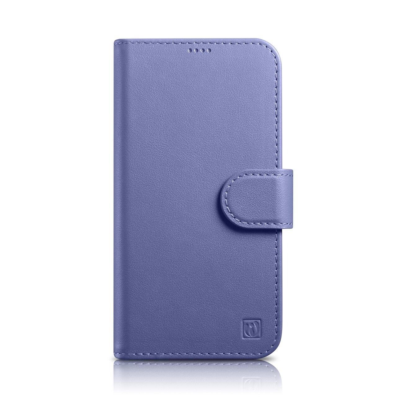 iCarer 2in1 Wallet Case for iPhone 14 Pro Anti-RFID Leather Flip Light Purple (WMI14220726-LP)
