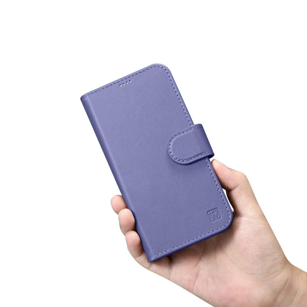iCarer 2in1 Wallet Case for iPhone 14 Plus Anti-RFID Leather Flip Light Purple (WMI14220727-LP)