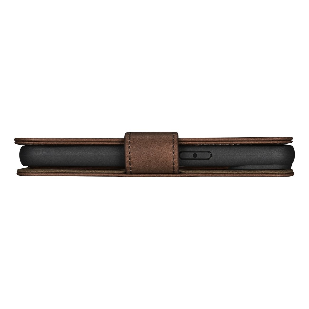 iCarer 2in1 Oil Wax Wallet Case for iPhone 14 Plus - Anti-RFID Leather Flip Case Brown