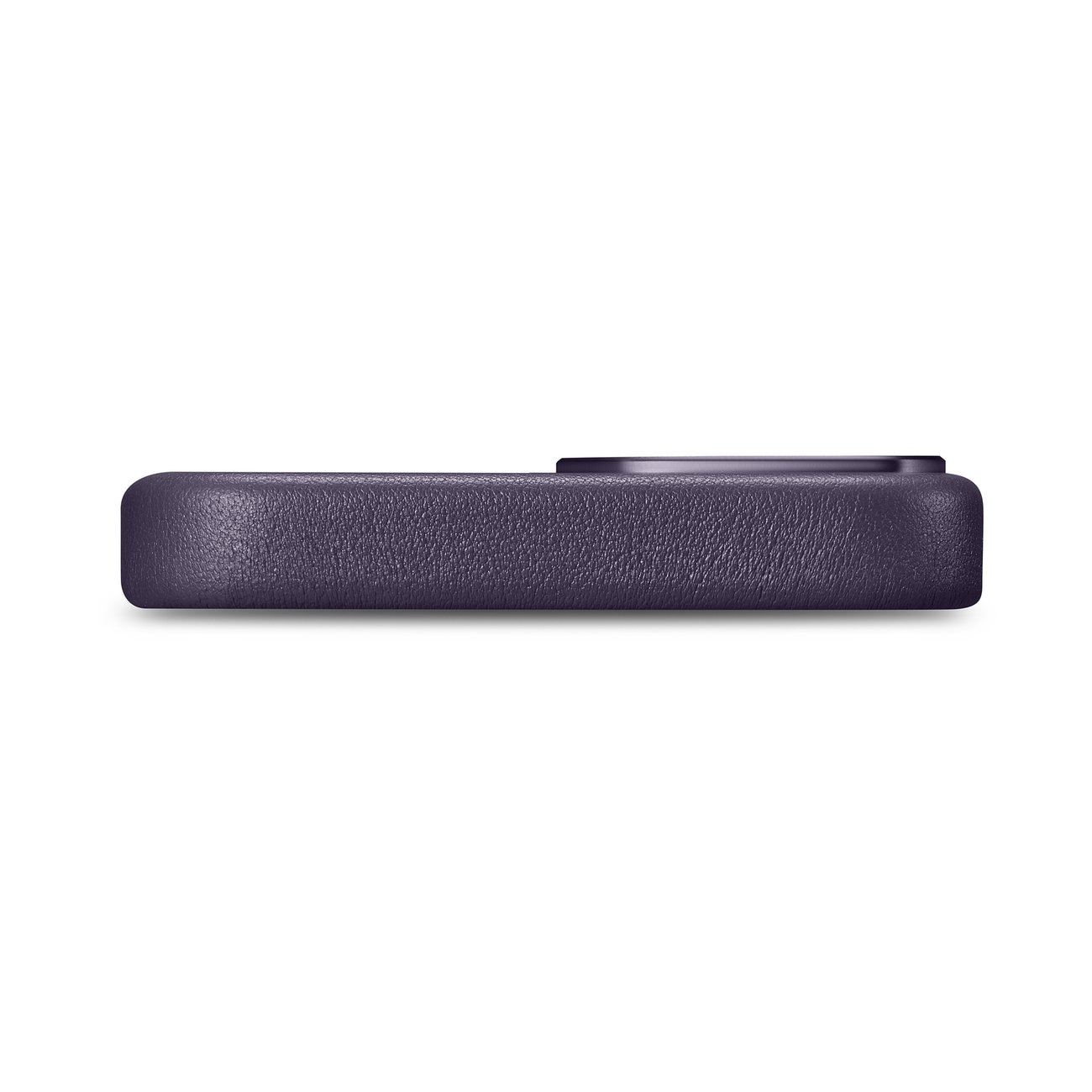 iCarer Case Lædercover til iPhone 14 Plus Mørk Lilla (MagSafe-kompatibel)