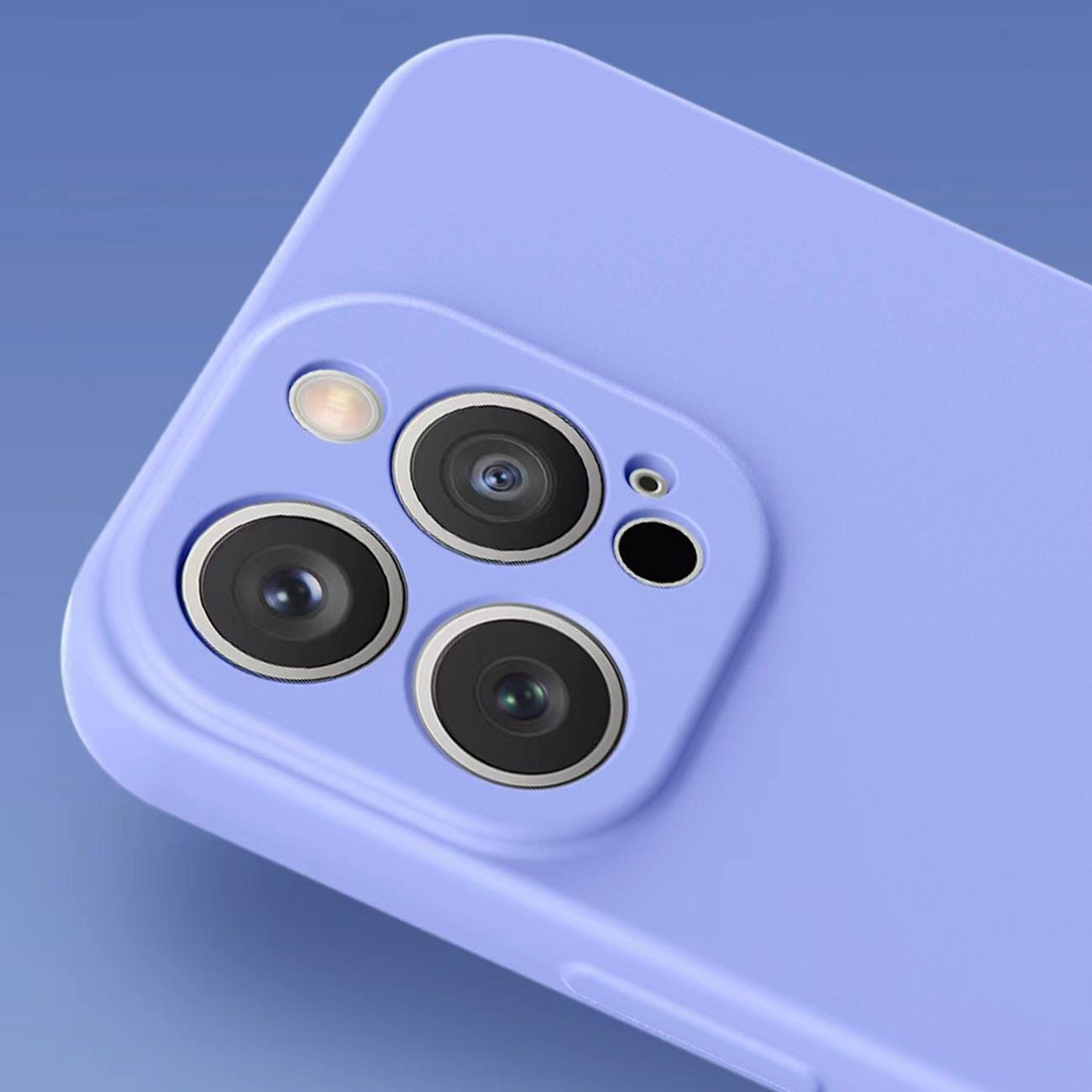 Silikoneetui iPhone 14 Plus silikoneetui lilla
