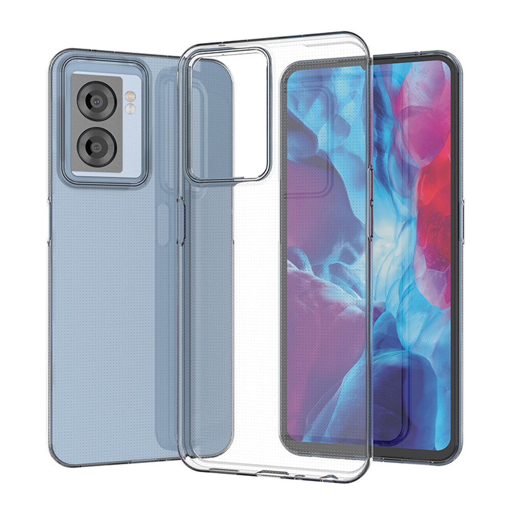 Ultraklart 0,5 mm etui til Oppo A57/A77 5G og Realme V23/Narzo 50/Q5i 5G - Tyndt transparent cover