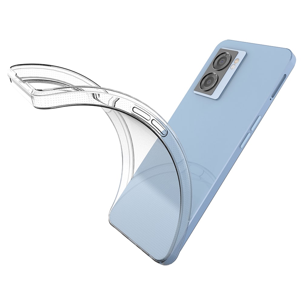 Ultraklart 0,5 mm etui til Oppo A57/A77 5G og Realme V23/Narzo 50/Q5i 5G - Tyndt transparent cover