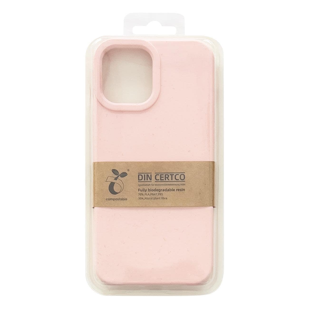 Eco Case-etui til iPhone 14 Plus nedbrydeligt silikonecover pink