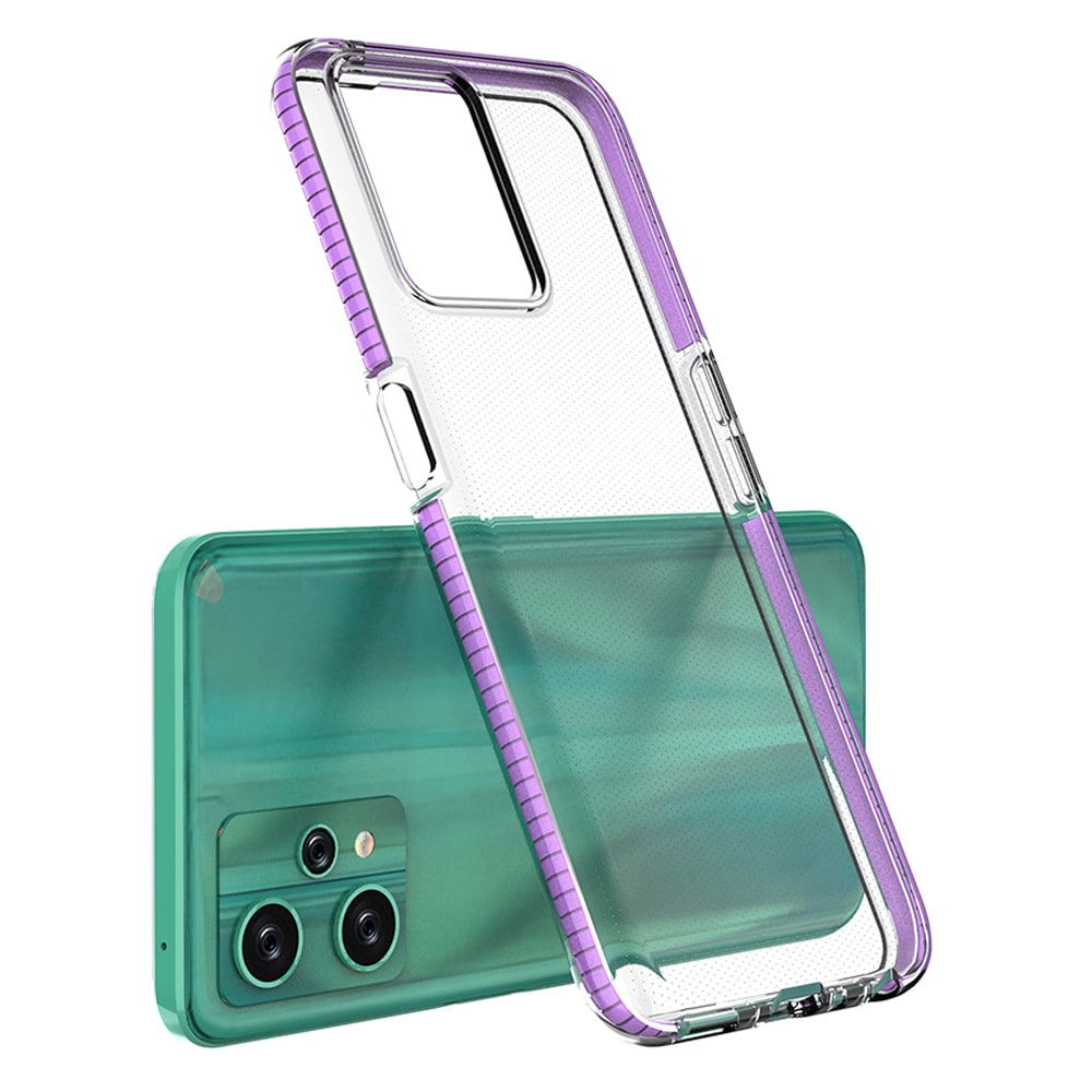 Spring Case etui til Realme 9 Pro silikone cover med ramme sort