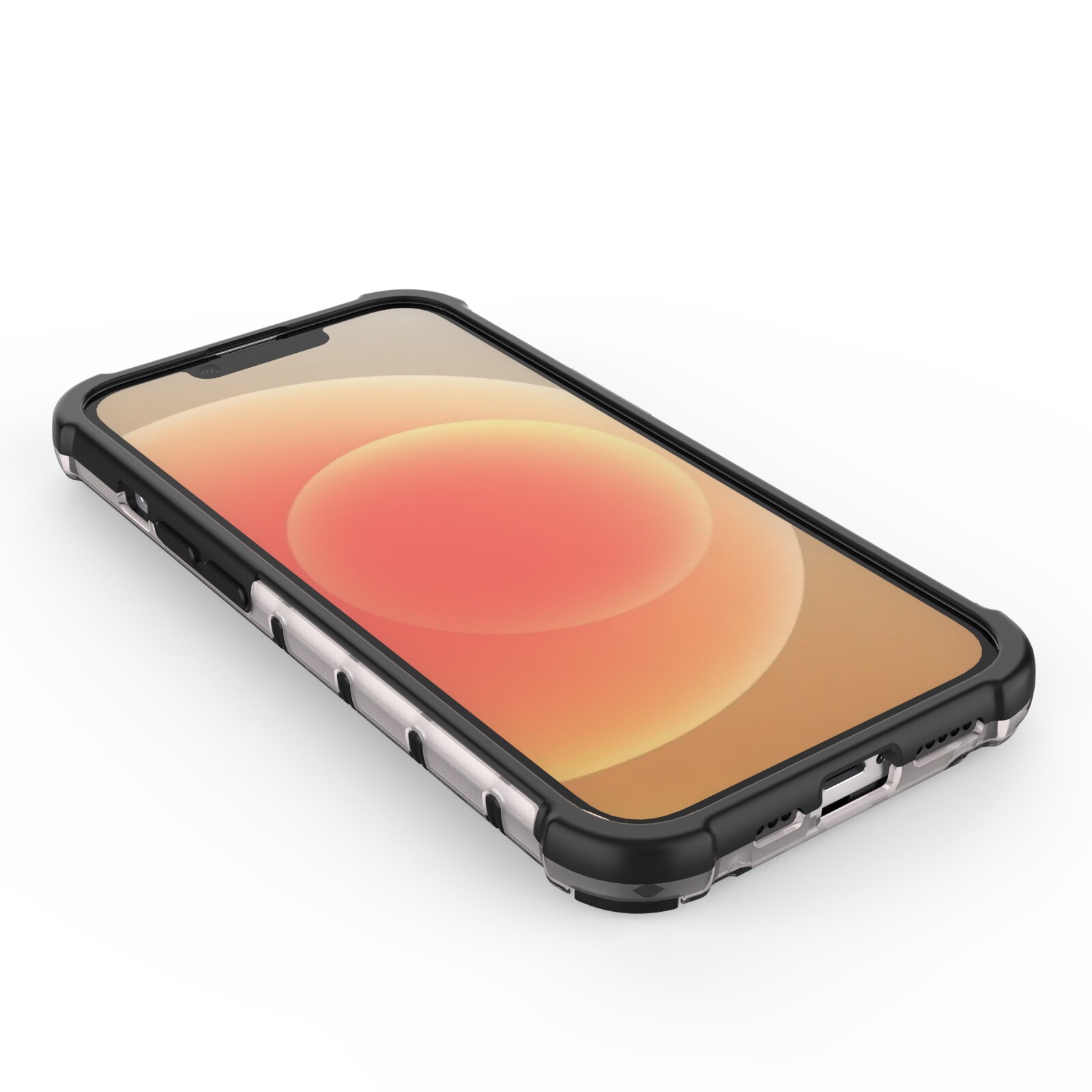 Honeycomb-etui til iPhone 14 Plus pansret hybridcover blå