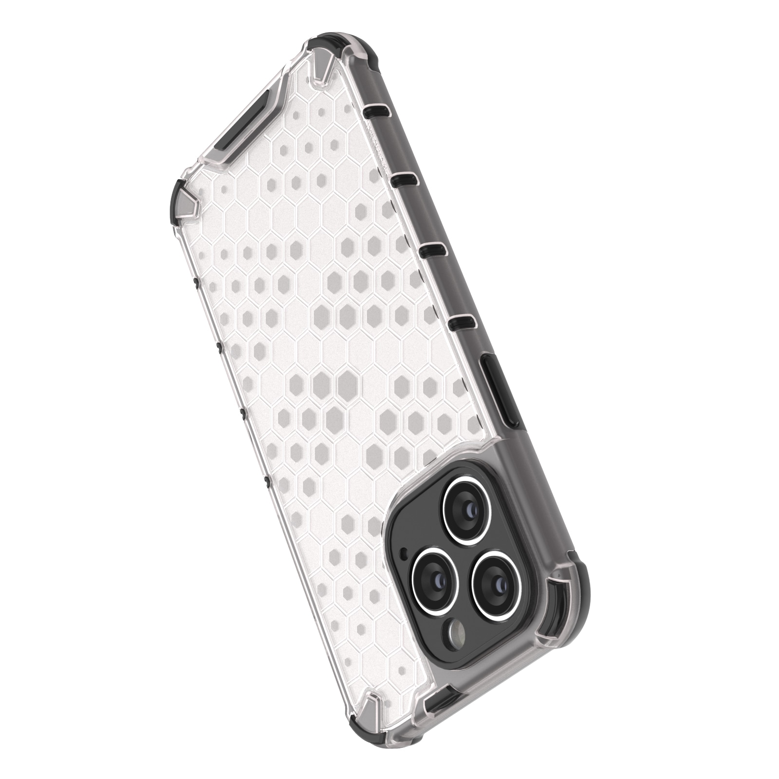 Honeycomb-etui til iPhone 14 Pro Max pansret hybridcover blå