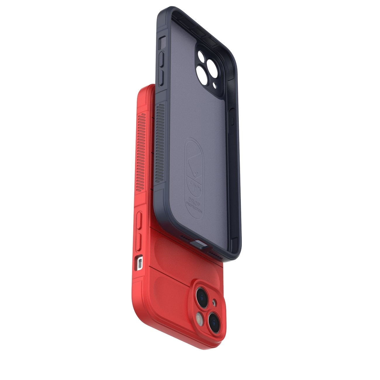 Magic Shield Case-etui til iPhone 14 Plus fleksibelt panseret cover sort