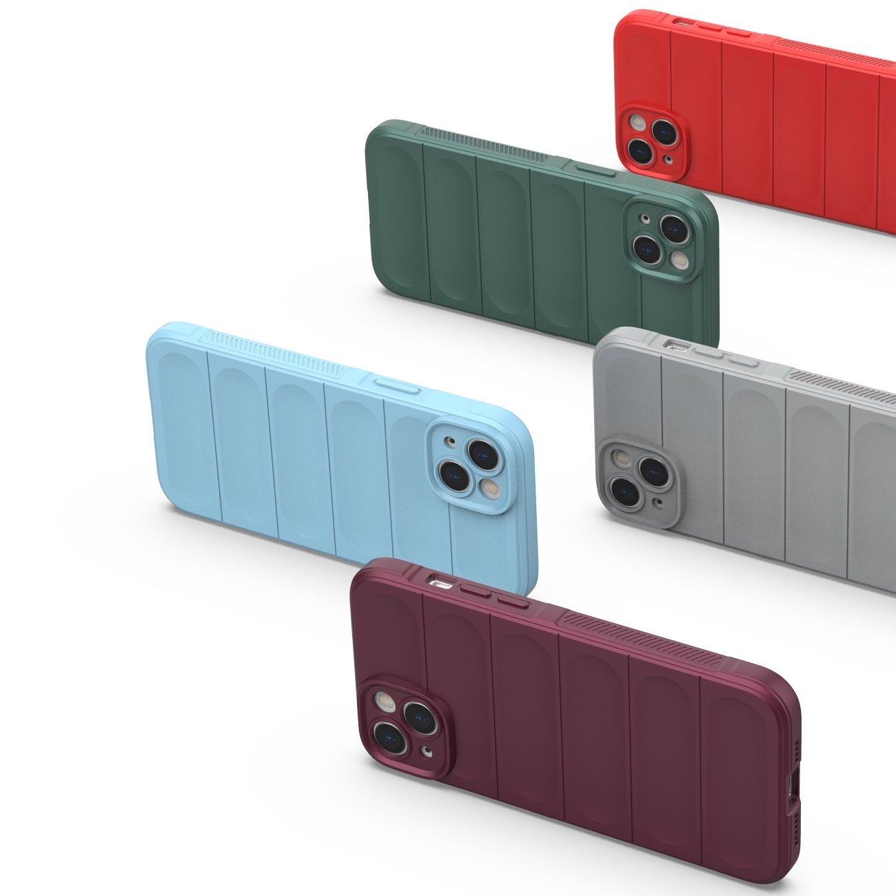 Magic Shield Case-etui til iPhone 14 Plus fleksibelt panseret cover sort
