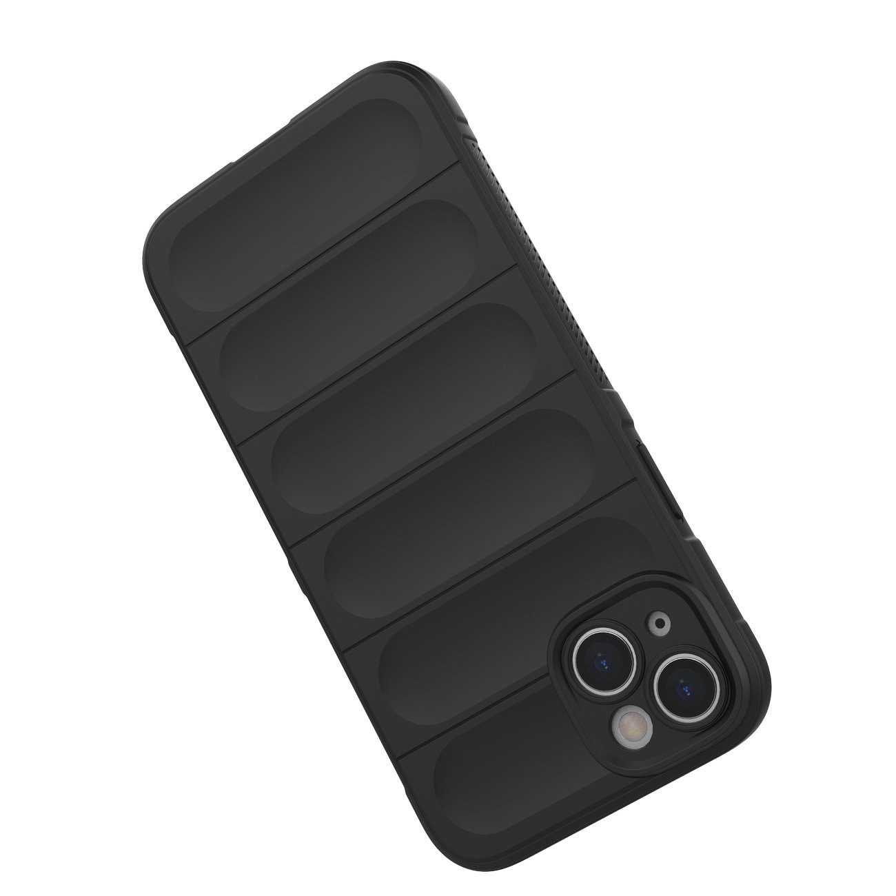 Magic Shield Case-etui til iPhone 14 Plus fleksibelt panseret cover sort