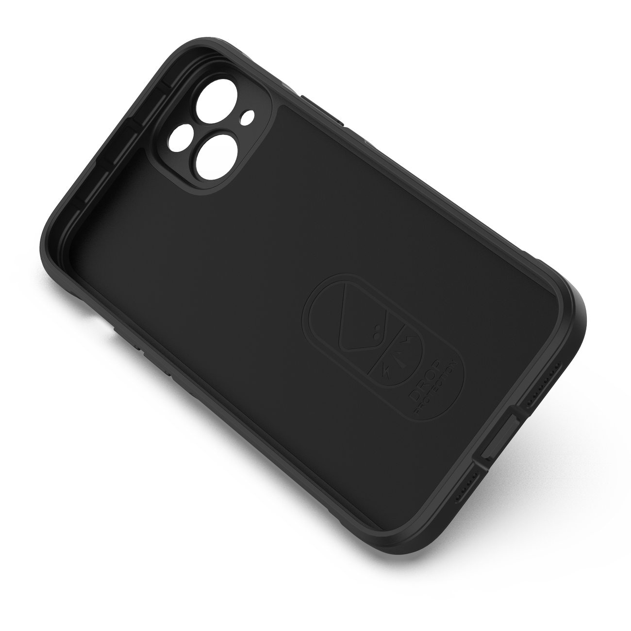 Magic Shield Case-etui til iPhone 14 Plus fleksibelt panseret cover sort