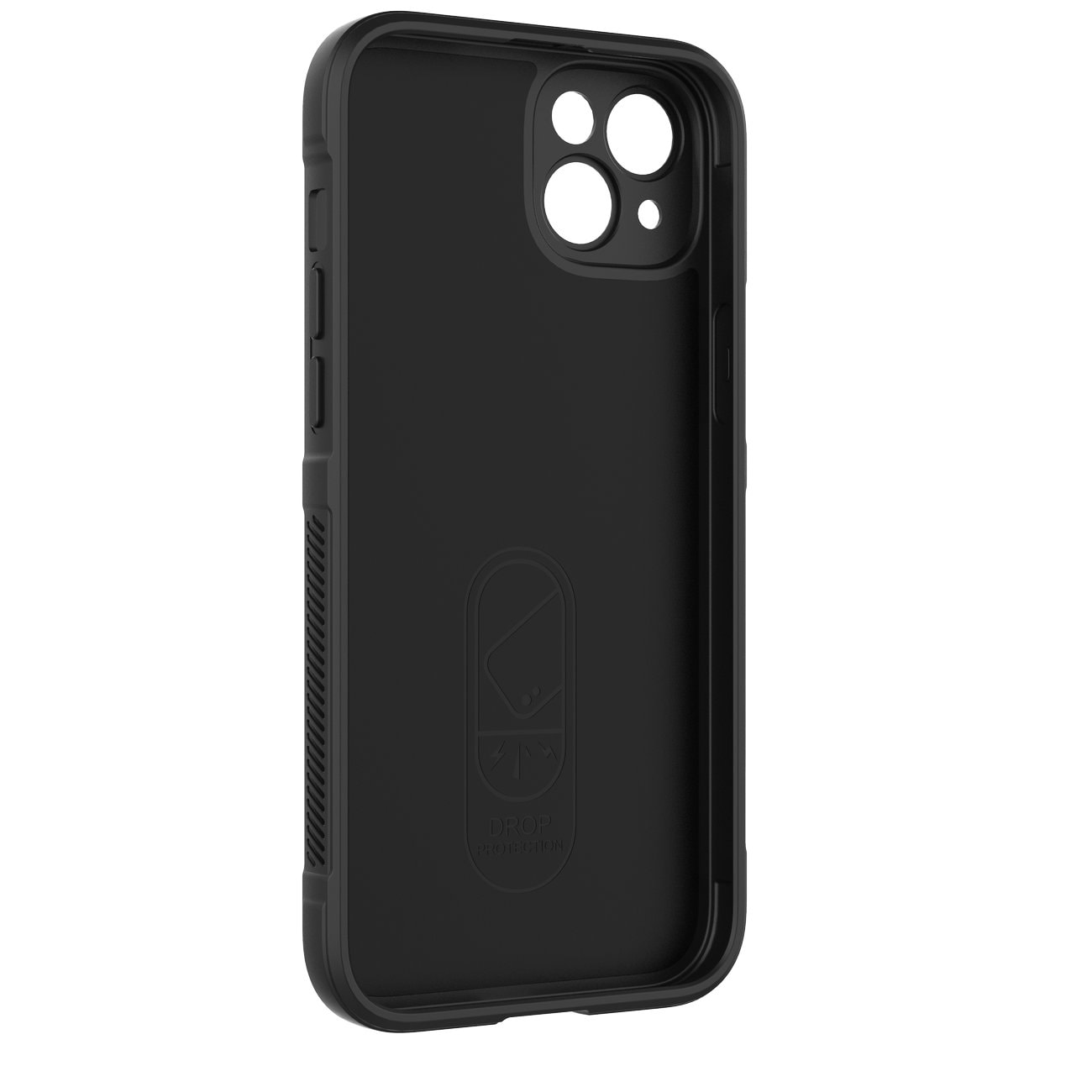 Magic Shield Case-etui til iPhone 14 Plus fleksibelt panseret cover sort
