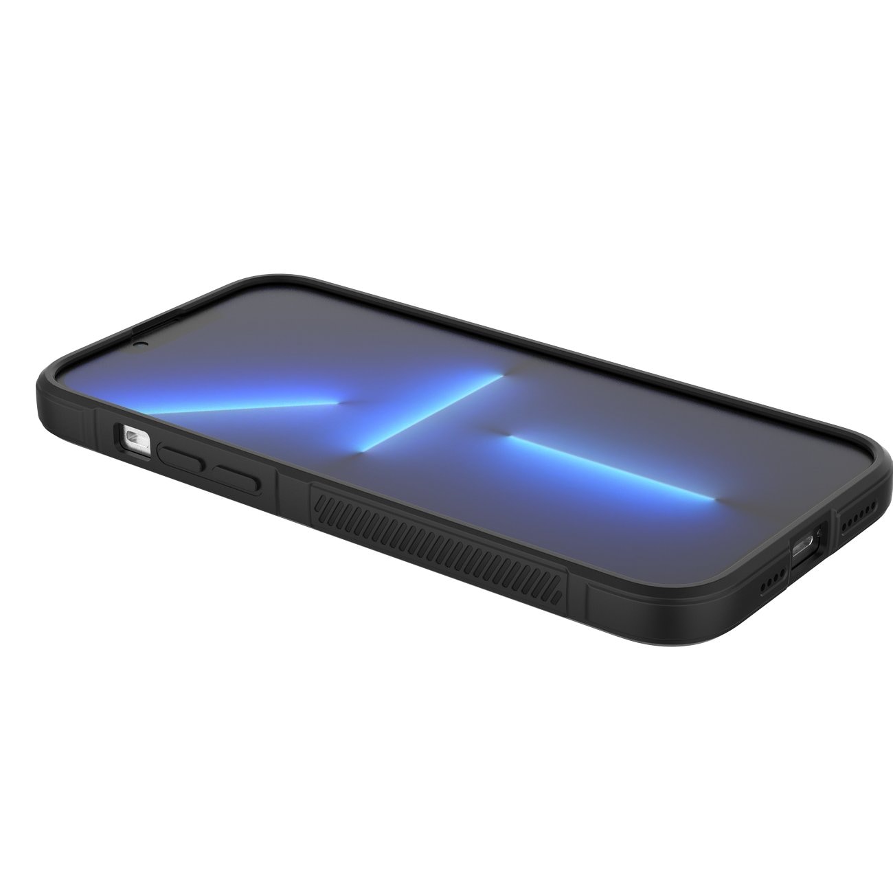 Magic Shield Case-etui til iPhone 14 Plus fleksibelt panseret cover rød