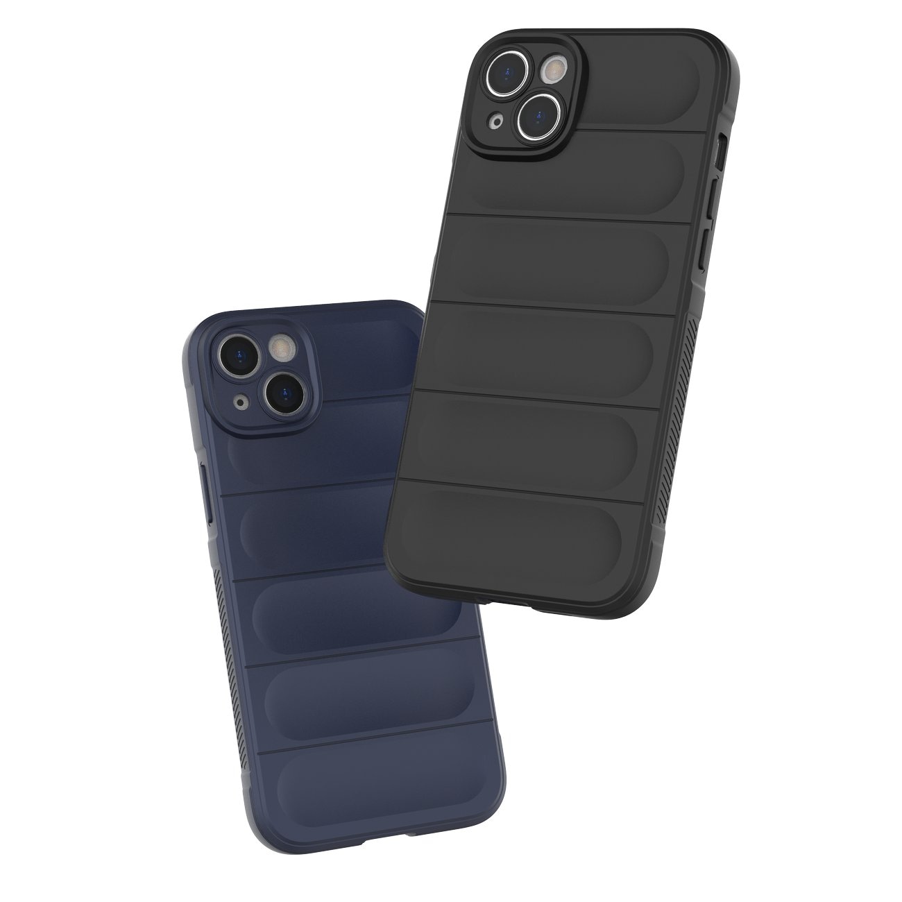 Magic Shield Case-etui til iPhone 14 Plus fleksibelt panseret cover rød