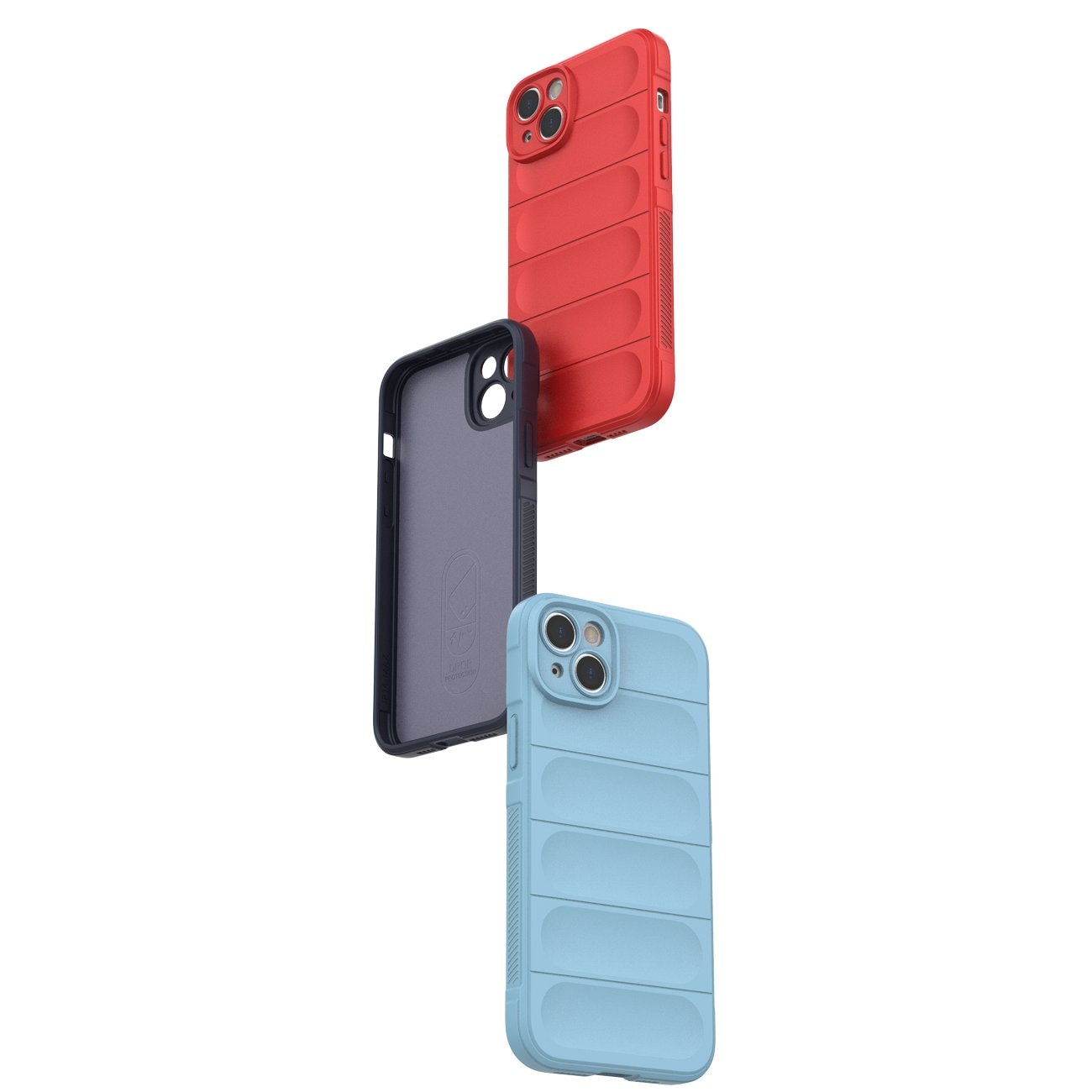Magic Shield Case-etui til iPhone 14 Plus elastisk panseret etui i bordeaux