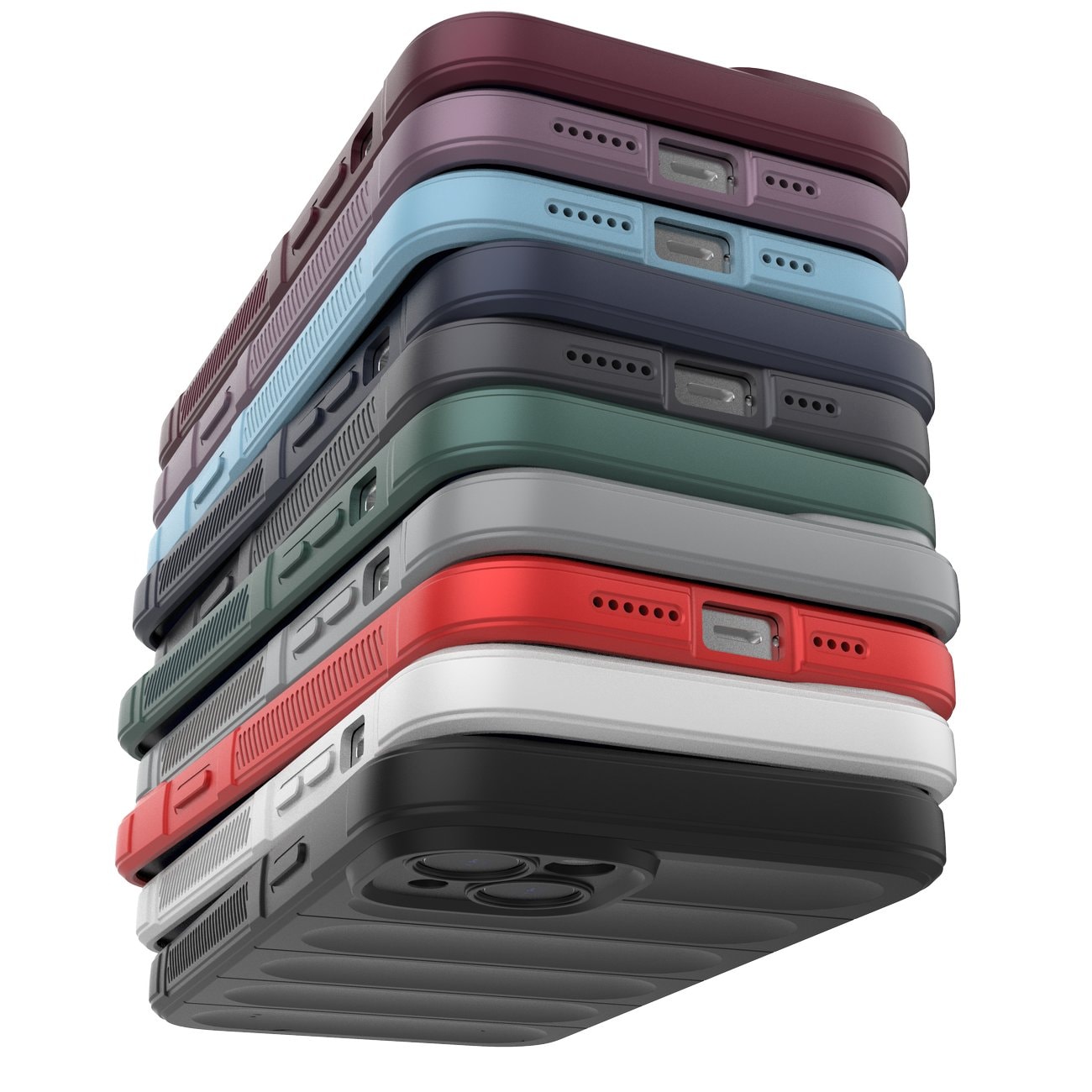 Magic Shield Case-etui til iPhone 14 Plus fleksibelt pansret mørkeblåt cover