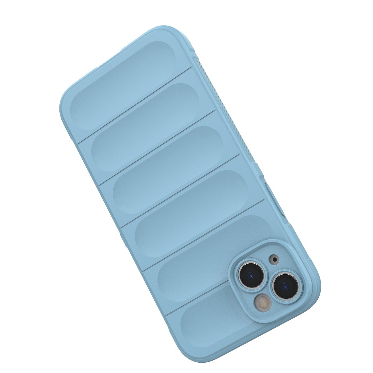 Magic Shield Case-etui til iPhone 14 Plus fleksibelt panseret etui lyseblåt