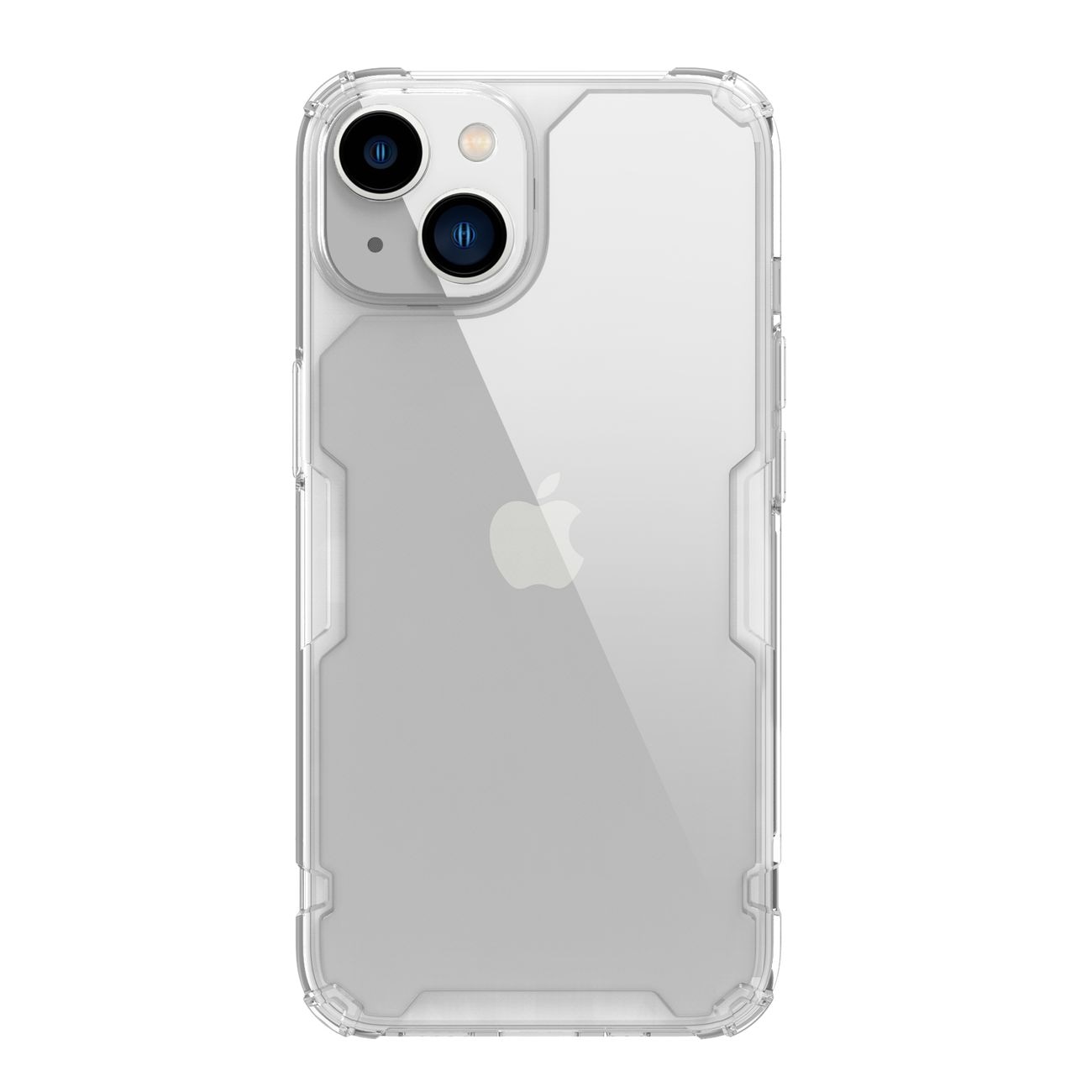 Nillkin Nature Pro iPhone 14 Plus-etui, pansret cover, gennemsigtigt cover