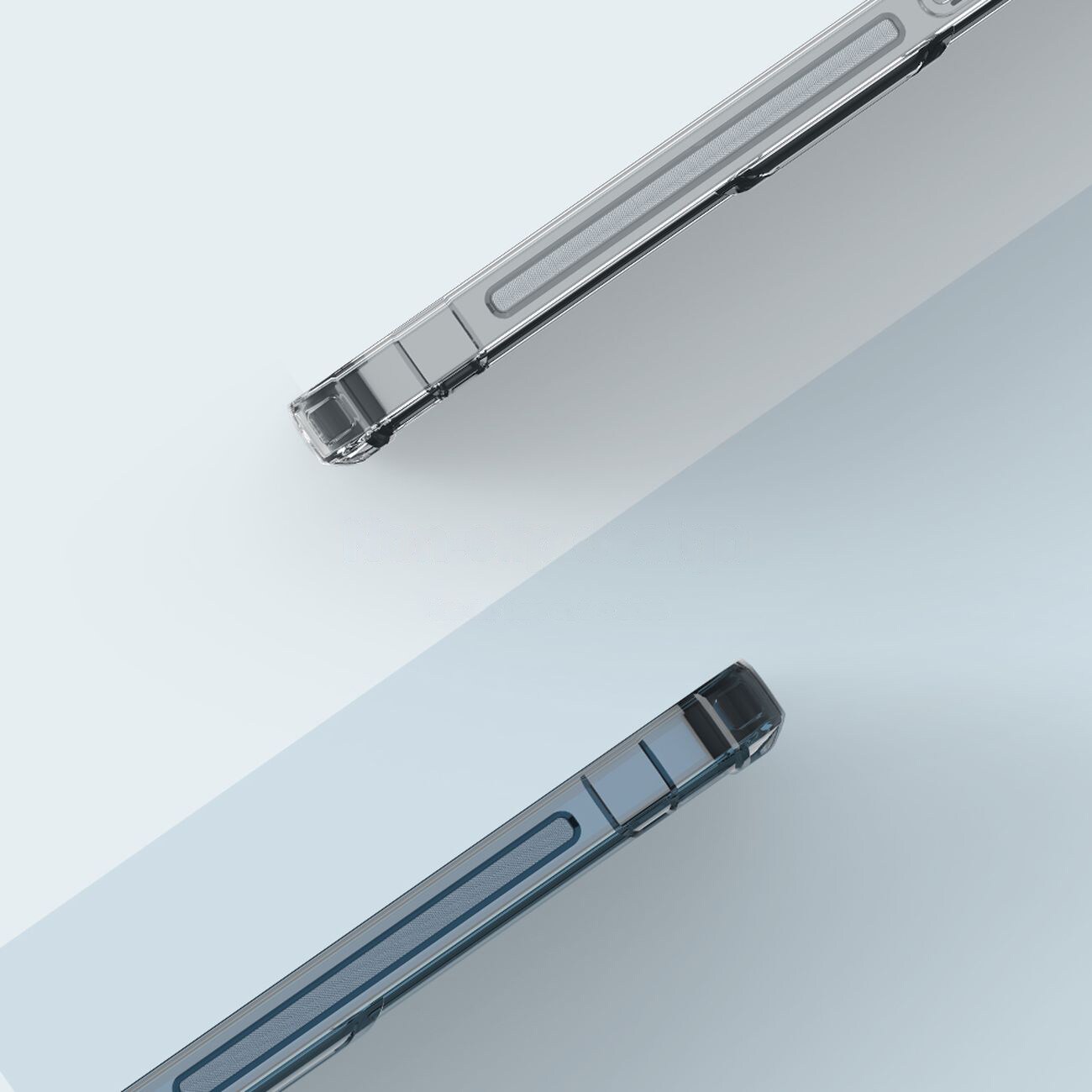 Nillkin Nature Pro iPhone 14 Plus-etui, pansret cover, gennemsigtigt cover