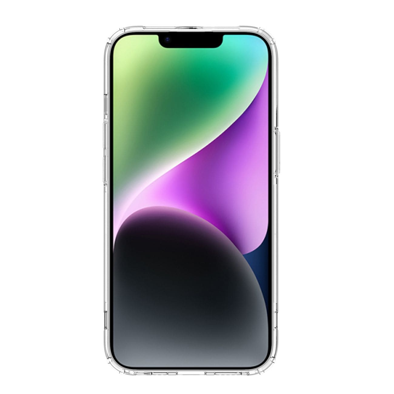 Nillkin Nature Pro iPhone 14 Plus-etui, pansret cover, gennemsigtigt cover