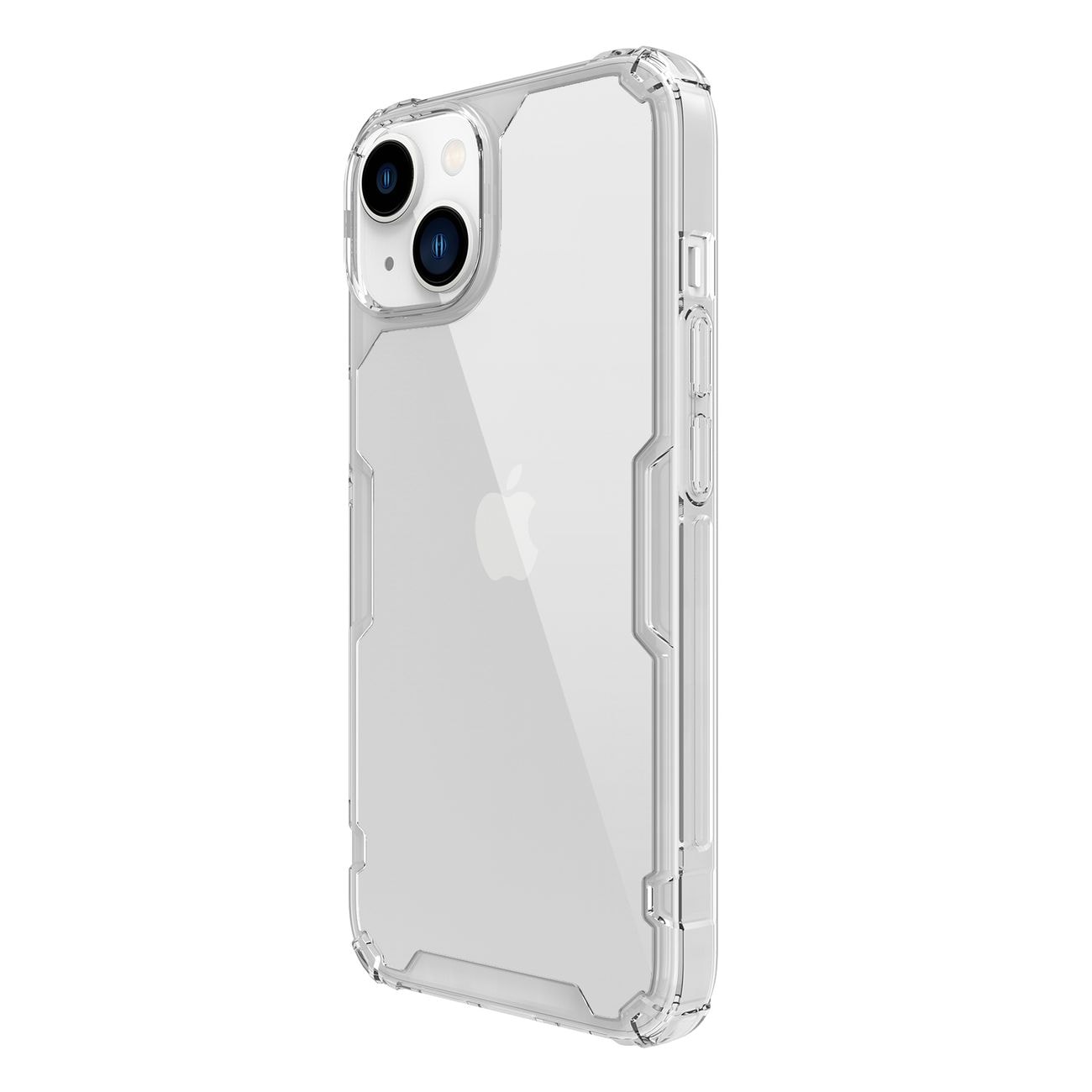 Nillkin Nature Pro iPhone 14 Plus-etui, pansret cover, gennemsigtigt cover
