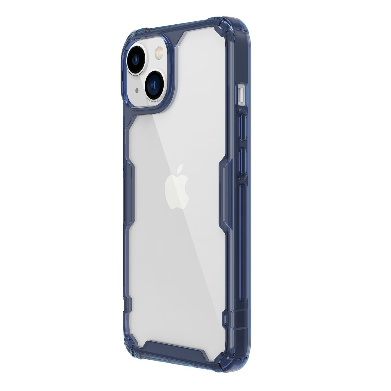 Nillkin Nature Pro iPhone 14 Plus-etui, pansret cover, blåt cover