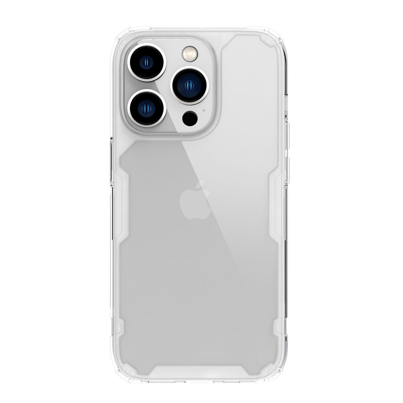 Nillkin Nature Pro-etui iPhone 14 Pro Max pansret cover gennemsigtigt cover