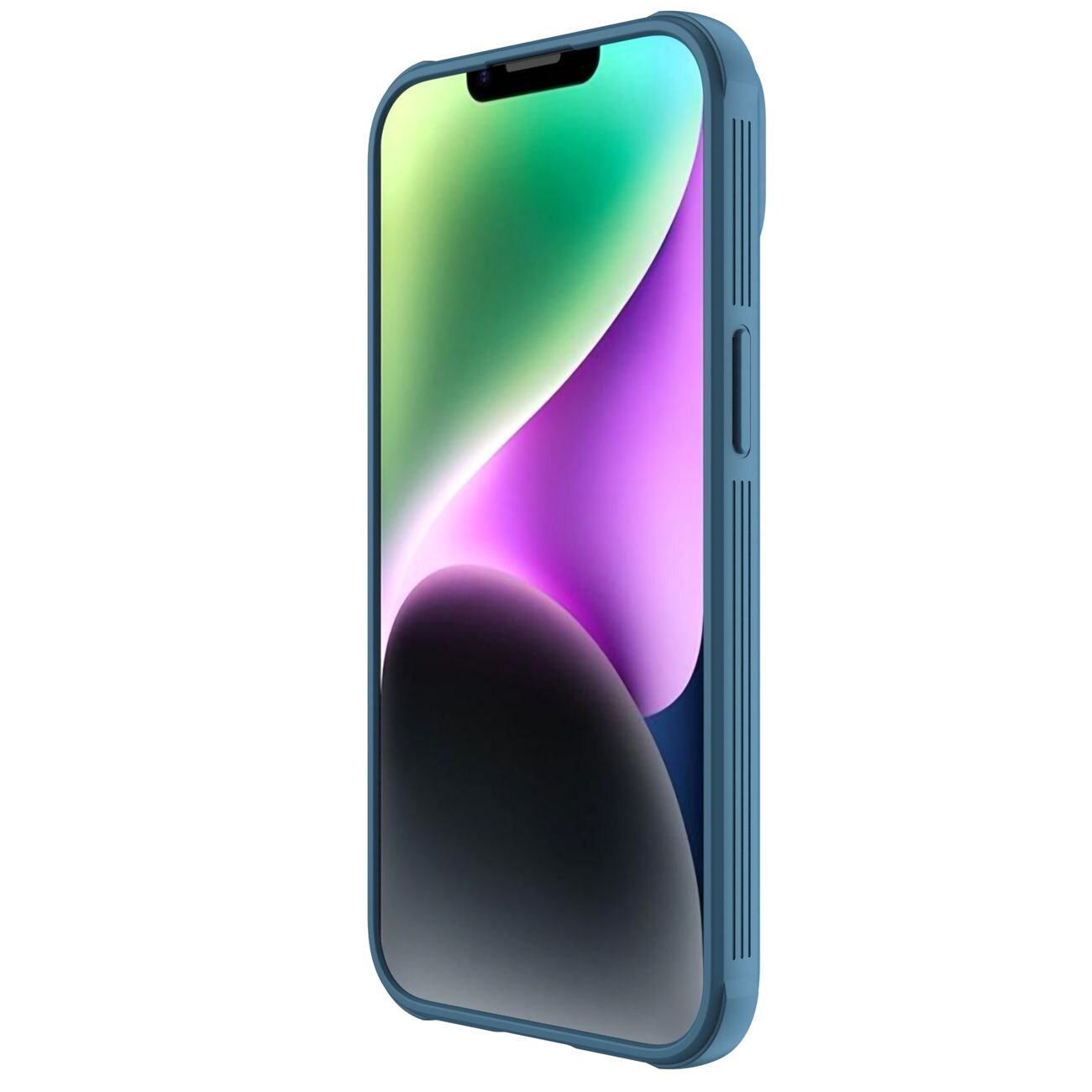 Nillkin CamShield Pro Etui iPhone 14 Plus Pansret cover Kamerabeskyttelse Blå